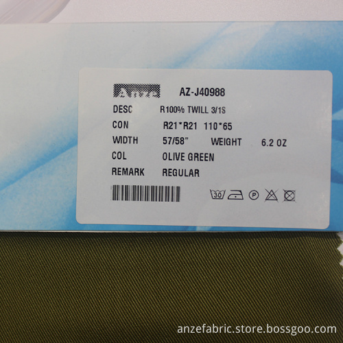 hot sale acetate viscose rayon twill fabric